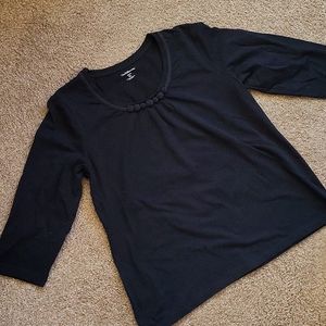Like new Top, black, XL, long sleeve